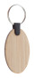Bambry oval keyring made of bamboo - ap718370-b_z0ubm9sf - variant Ap 718370-B