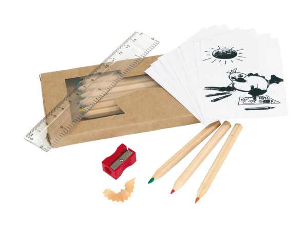 Pencil set "Being Busy"