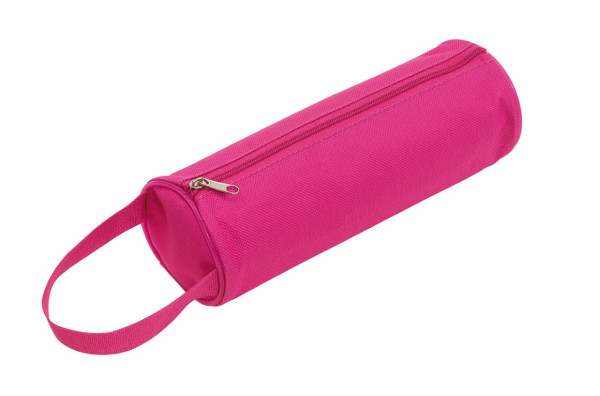 Round pencil case "School"