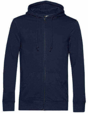 BCWU35B Organic Zipped Hood Jacket - Reklamnepredmety