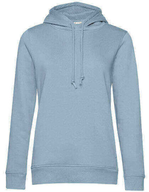 BCWW34B Organic Hooded Sweat /Women - Reklamnepredmety