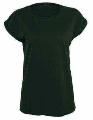 BY138 Ladies Organic Extended Shoulder Tee - Reklamnepredmety