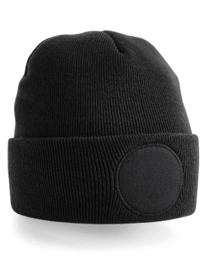 CB446 Circular Patch Beanie - Reklamnepredmety