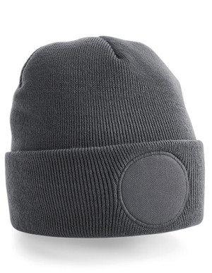 CB446 Circular Patch Beanie - Reklamnepredmety