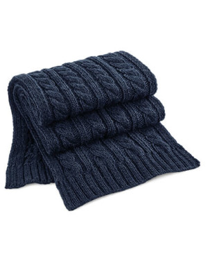 Cable Knit Melange Scarf - Reklamnepredmety