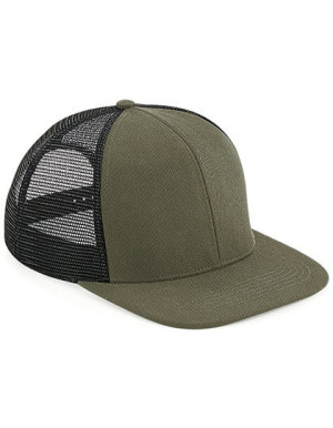 CB664 Original Flat Peak 6 Panel Trucker Cap - Reklamnepredmety