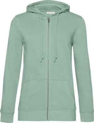 Ladies' Organic Hooded Sweatjacket - Reklamnepredmety