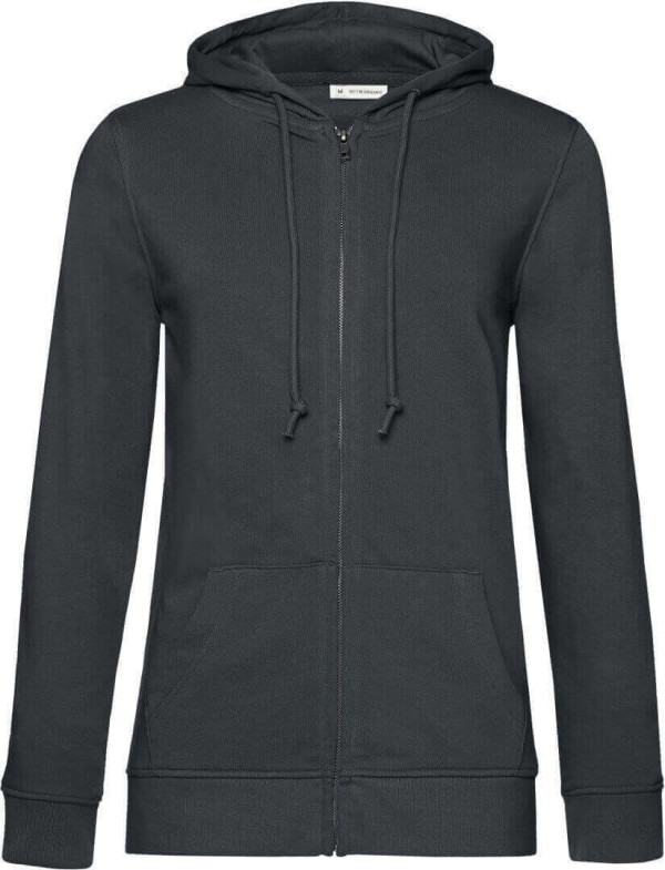 Ladies' Organic Hooded Sweatjacket