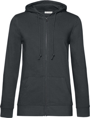 Ladies' Organic Hooded Sweatjacket - Reklamnepredmety