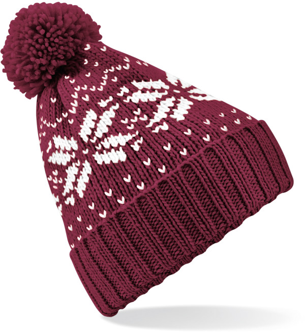 Fair Isle Snowstar® Beanie