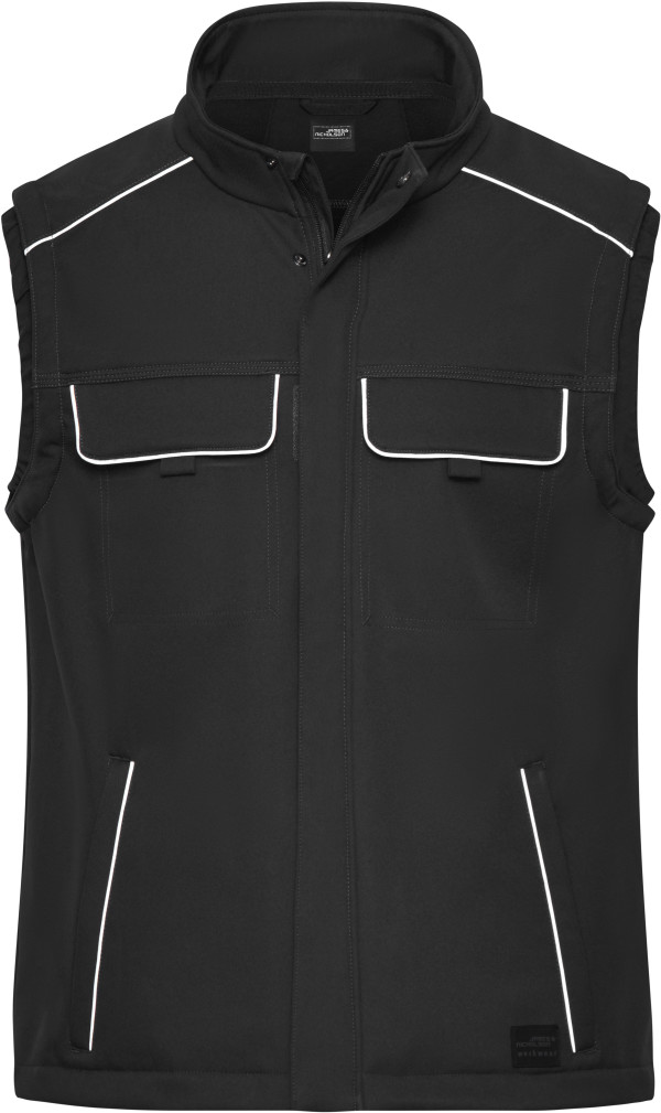 Workwear Softshell Vest -Solid-