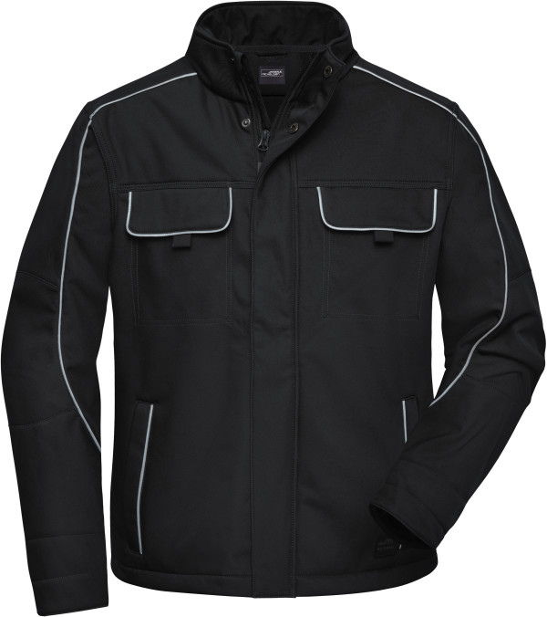 Workwear Softshell Jacket -Solid-