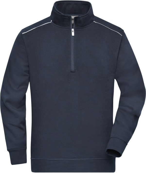 Workwear Halfzip Sweat -Solid-