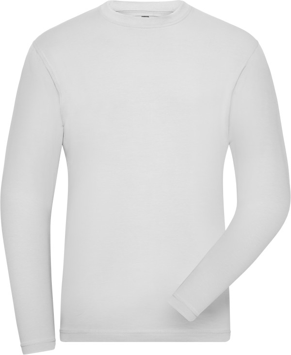 Men's Bio Stretch-T Work LSL -Solid-