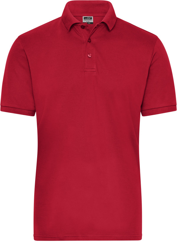 Men's Bio Stretch Polo Work -Solid-