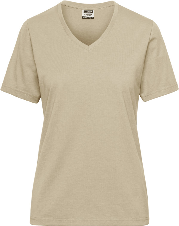 Ladies' Bio Workwear T-Shirt -Solid-