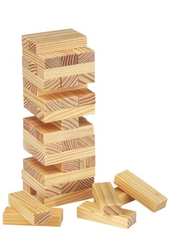 Skill tower game "High-rise" - Reklamnepredmety