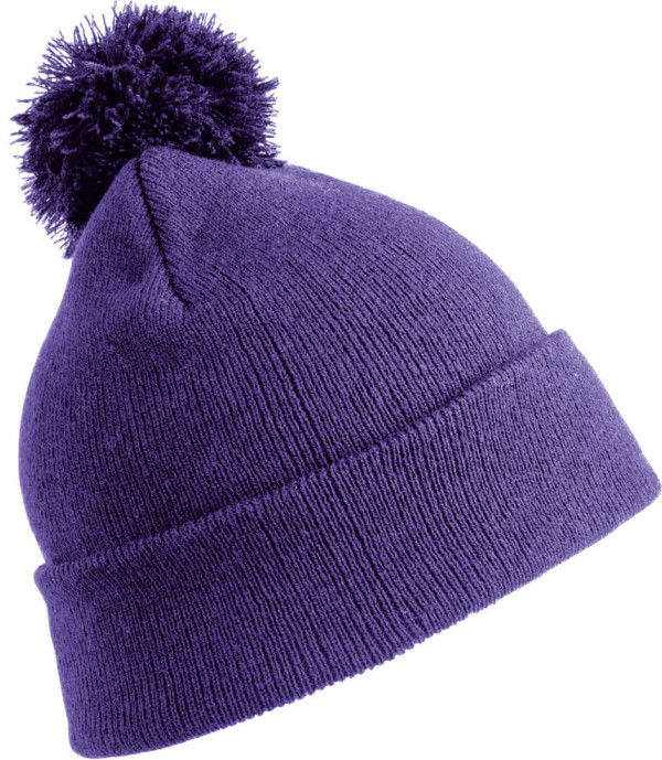 Beanie with Pompon