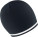 Beanie with contrasting stripes - 310C2801-C0AB-4BDE-ADB5-0BFDF98FAE36 - variant CC 28368X98099