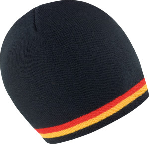Beanie with contrasting stripes - Reklamnepredmety