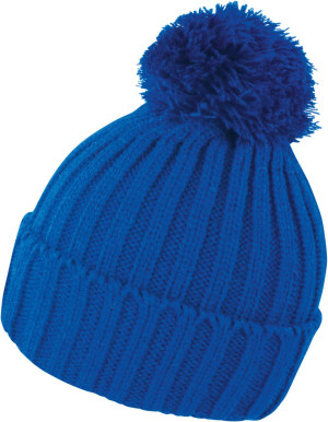 Knitted Hat with Pompon - Reklamnepredmety