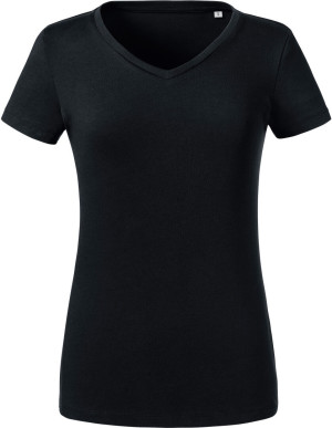 Ladies' Organic V-Neck T-Shirt - Reklamnepredmety