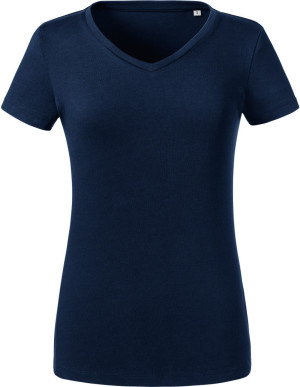 Ladies' Organic V-Neck T-Shirt - Reklamnepredmety