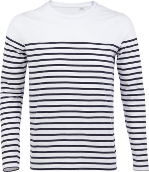 Men's T-Shirt with Stripes longsleeve - Reklamnepredmety