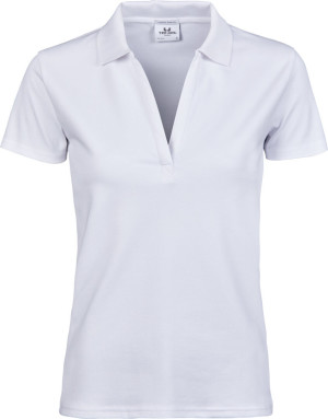 Ladies' Luxury Stretch V-Neck Polo - Reklamnepredmety