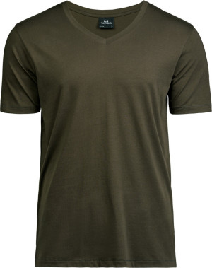 Men's Luxury V-Neck Tee - Reklamnepredmety