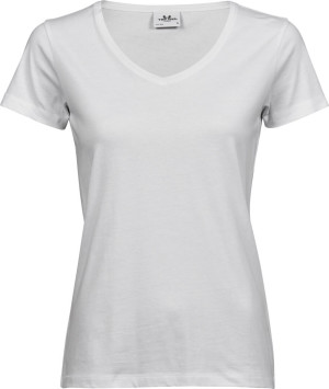 Ladies' Luxury V-Neck Tee - Reklamnepredmety