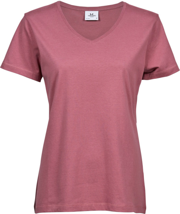 Ladies' Luxury V-Neck Tee