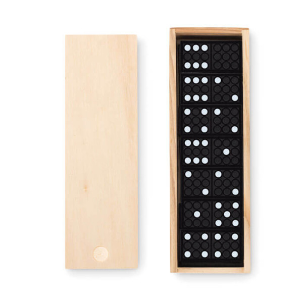 DOMINO wooden box