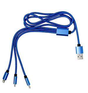 Nylon charging cable - Reklamnepredmety