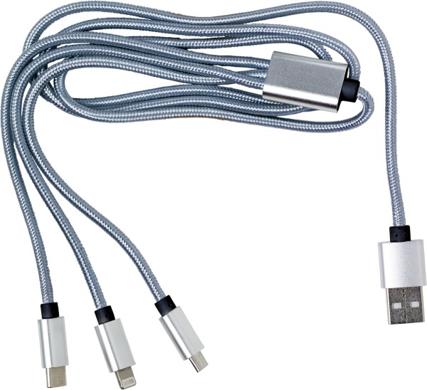 Nylon charging cable