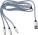 Nylon charging cable - sorialo-nabijeci-kabel-3v1-stribrny-b1107702pk2-b - variant