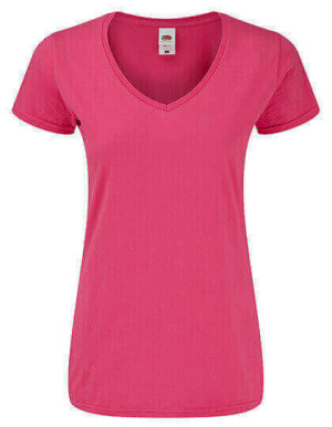 F274 Ladies Iconic 150 V Neck T - Reklamnepredmety