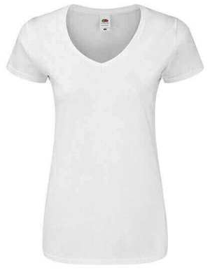 F274 Ladies Iconic 150 V Neck T - Reklamnepredmety