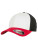 3-Tone Flexfit Cap - FX6277TT_Red_White_Black - variant Ls 1000291368