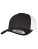 5-Panel Retro Trucker 2-Tone Cap - FX6506T_Black_White - variant Ls 1000291372