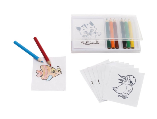 Colouring set "Crazy Animals"