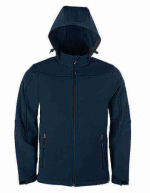 HRM1101 Men´s Hooded Soft-Shell Jacket - Reklamnepredmety