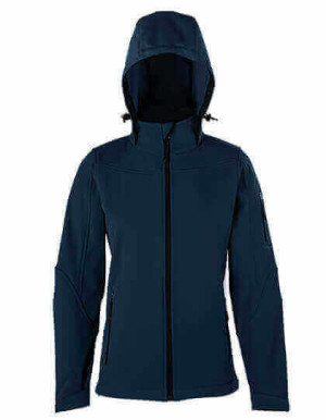 HRM1102 Women´s Hooded Soft-Shell Jacket - Reklamnepredmety