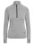 JC035 Girlie Cool-Flex 1/2 Zip Top - JC035_Silver-Grey - variant Ls 1000290049