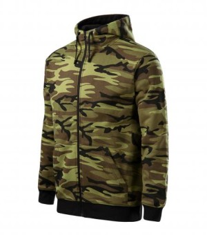 Camo Zipper Mikina pánska - Reklamnepredmety