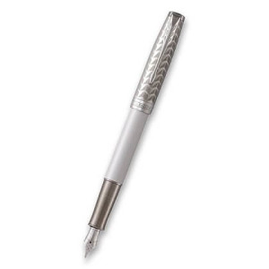 Parker Sonnet Premium Metal & Pearl CT - fountain pen, tip M