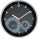 Wall clock with hygro and thermometer - 4122303 - variant M 4122303