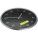 Wall clock with silver frame and click system - 4787203 - variant M 4787203