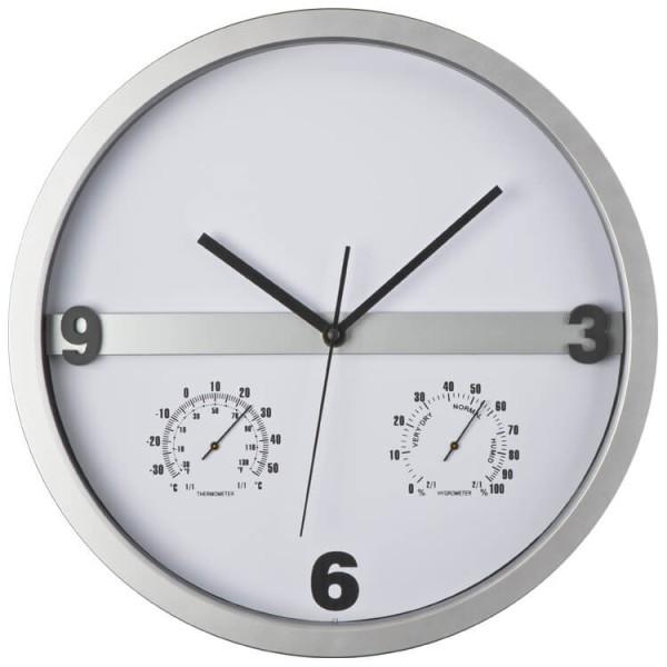 Wall clock, half display printable