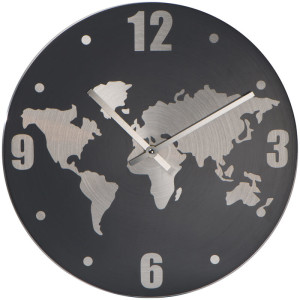 Aluminium wall clock